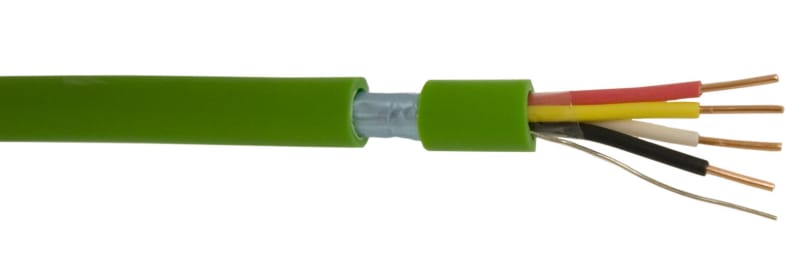 KNX/BUS EIB-H 2X2X0,8mm Green Halogen-free (1000134)