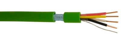 KNX/BUS EIB-H 2X2X0,8mm Green Halogen-free