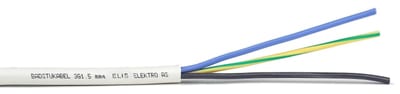 BADSTU cable 3G1,5 mm² White