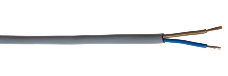 Elis Elektro ØPVC-OB 2x2.5 mm² Unearthed Cable (1001808)