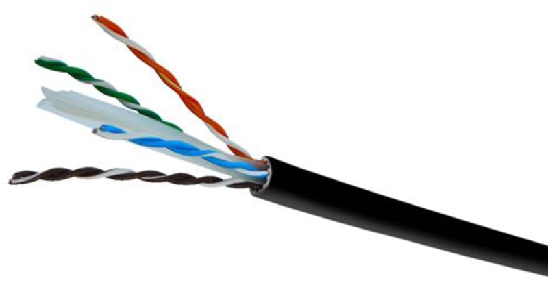 Cable CAT6 U/UTP 4P 305M FCA PE (DK-IC6UPEB.305-V1)