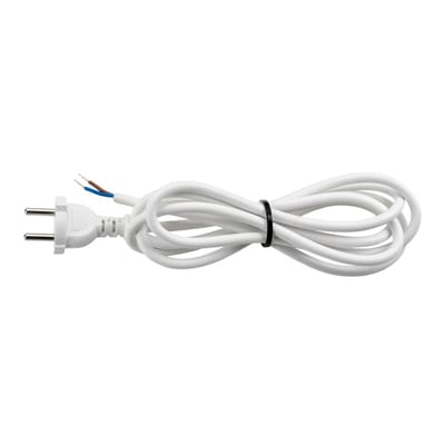 Cable 2 X 1mm PLUG without EARTH 2M