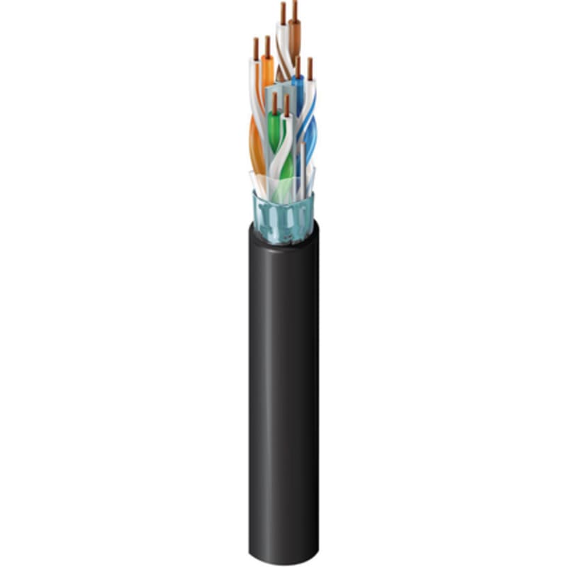 CAT. 6A 4-PAIR F/UTP FRHF UV Resistant, Dca (YE05546+00500)