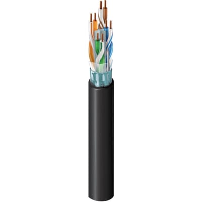 CAT. 6A 4-PAIR F/UTP FRHF UV Resistant, Dca