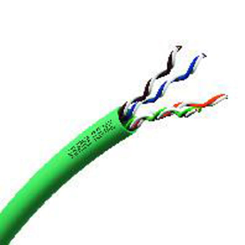 Schneider Electric Copper LAN cable, Actassi, U/UTP, 4P, CAT5E, Euroclass D, 155MHz, LSZH, 305M VDICD115118