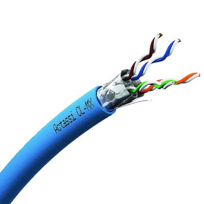 Schneider Electric Copper LAN cable, Actassi CL-MX, F/FTP, 4P, CAT6A, Euroclass D, 550MHz, LSZH, 500M VDICD68X218