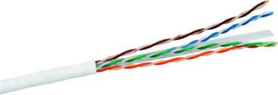 Cable Cat 6 UUTP LSZH 4P Dca 305M white
