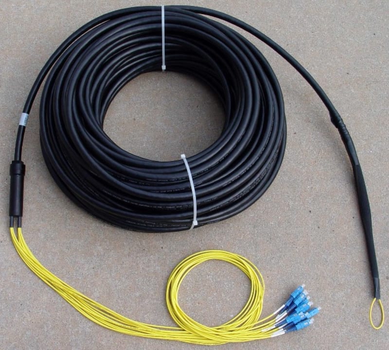 Pre-terminated Fiberkab. G12 AXAI SM SC-SC 165M (1004546)