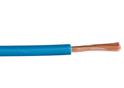 H07 Z-K 2,5 mm² Lysblue Halogen-free 100M