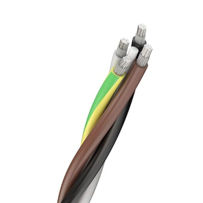 TXXI Service Entry Cable 0,6/1 kV 4G95 AFR