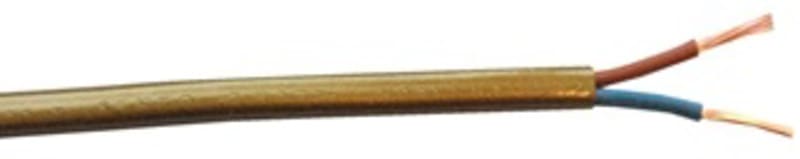 PL 2×0.75 mm² Lamp Cord, Bronze, Anti Twin® (1010221)