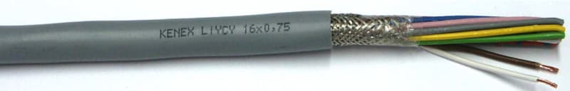 Kenex 1102050 LiYCY 2x0.5 mm2 Flexible Data and Control Cable