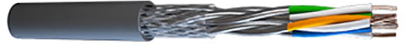 Cat 7 SFTP 4X2XAWG LSZH Marine Solid (24021)