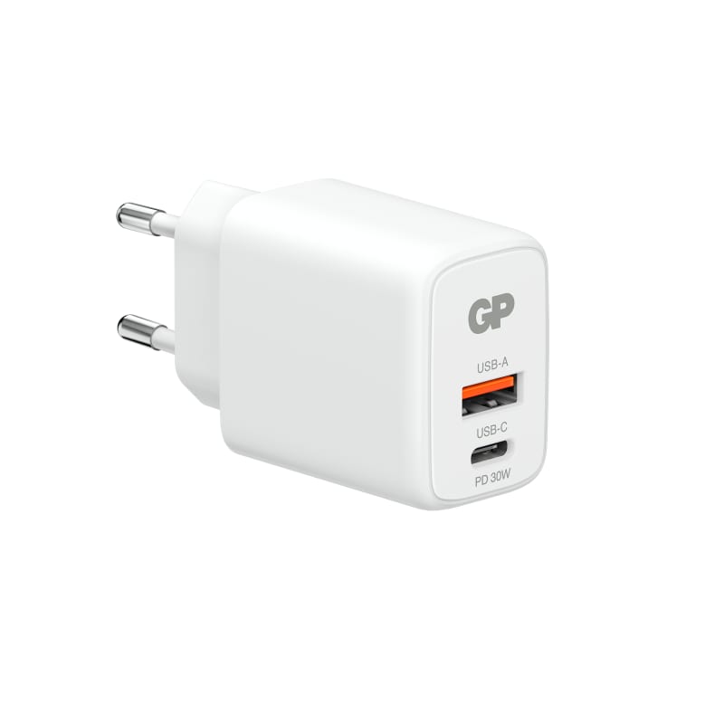 GP Wall Charger PD 30W USB-A + USB-C (405216)