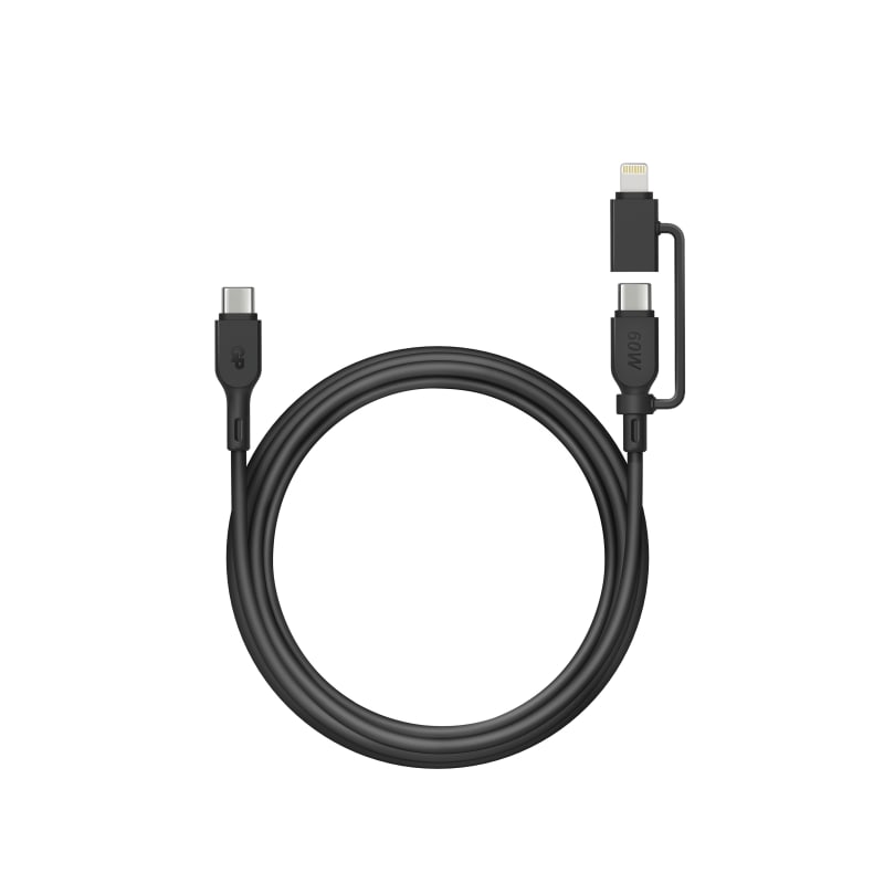 USB cable C for C + Lightning 60W (405209)