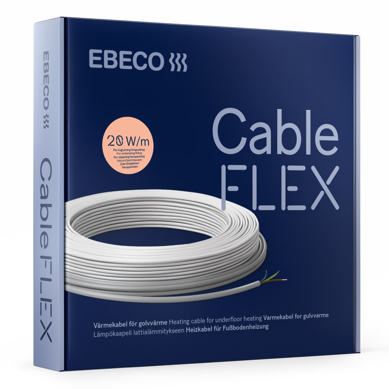 FLOOR HEATING CABLE, 27 m / 550 W (8961136)