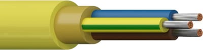QWPK H07BQ-F 750V 3G4MM² T500 Yellow