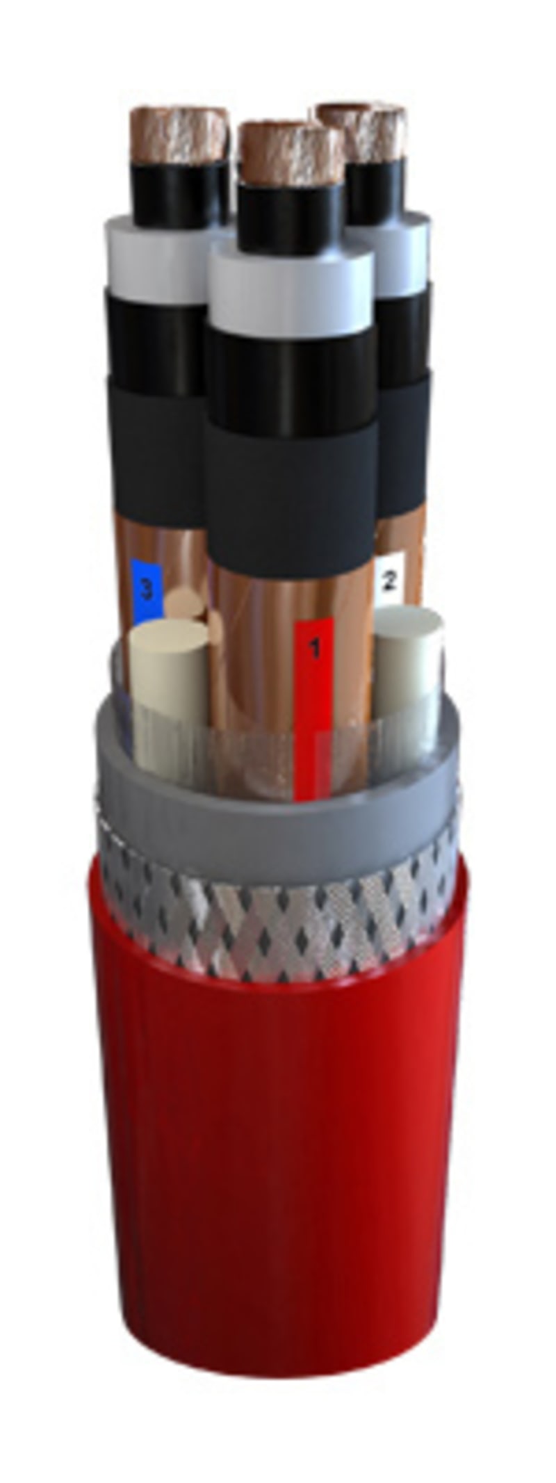 Marine YOZP X-FR 0,6/1KV 3X120 (27348)