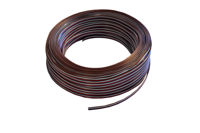 Flatcable FOR RGBW 5POL 100M (1020005)
