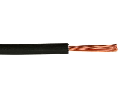 Elis Elektro H05Z-K 1.0 mm² Black Halogen-Free Wire, 2000 m Drum
