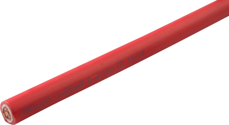 AMOSoft 1X50MM² 0,6/1KV Red (7340060534101)