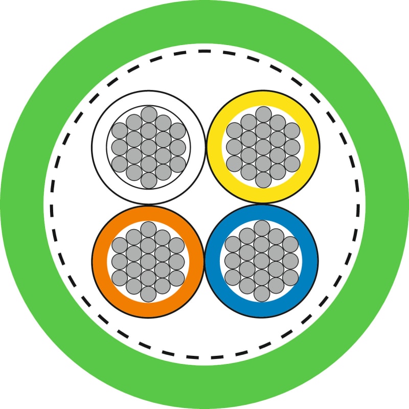 Etherline Torsion CAT.5 2X2X22/19 AWG (2170888)