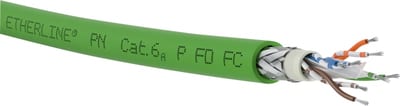 Etherline PN CAT.6A Y FD 2X2X24/7AWG