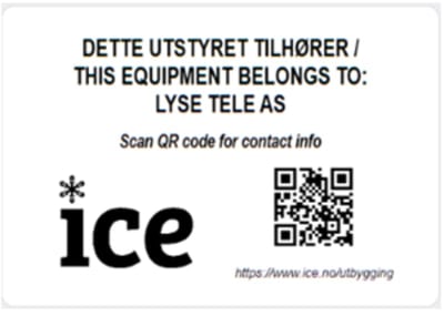 Self-Adhesive label 20 PCS
