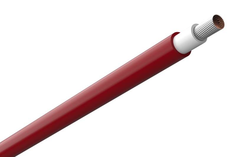 TEXILine HF90D 6mm² Red 100M (7340060507495)