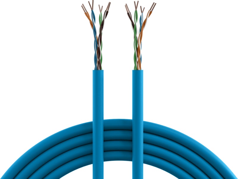 Cable CAT. 6A U/UTP LSZH 4P Blue 305M (99965.305-CPR)
