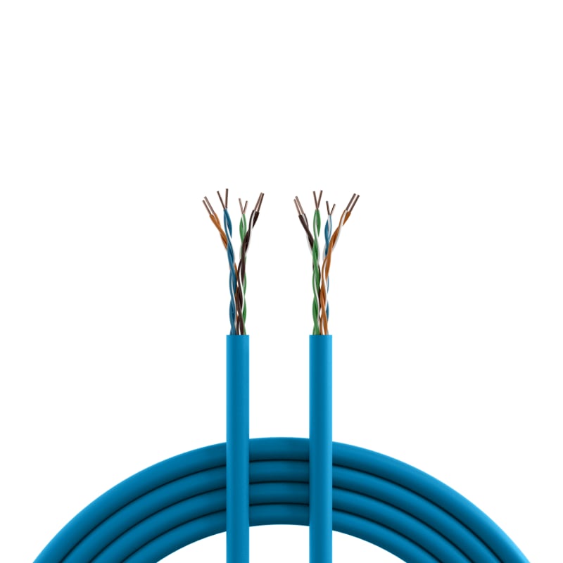 Cable KAT6A U/UTP LSZH 4P Blue 500M (1033949)