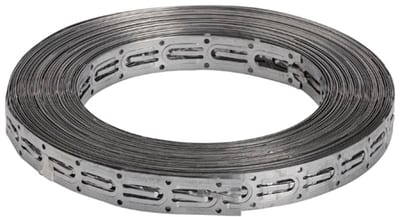 Devifast Fixing Strap, Steel, 25 m Roll, 25 mm Wide