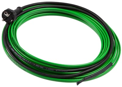 ØS Plug & Play Self-Regulating Heating Cable with Plug, 20 W