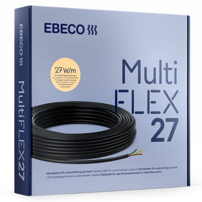 Ebeco Multiflex 27 Snow-Melting Heating Cable 55 m / 1500 W