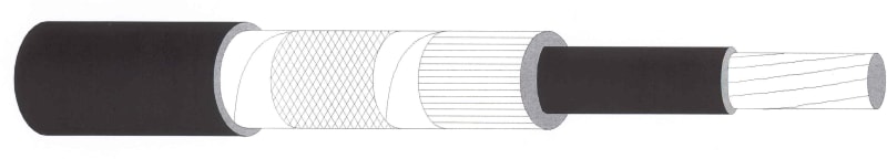 Prysmian RFOU 1kV 1x150/10 mm² 27 mm Ø Black (20133004)