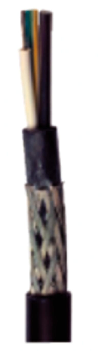 Prysmian 20110491 RFOU 1 kV 4x25/16 mm² Marine/Offshore Power Cable, Black