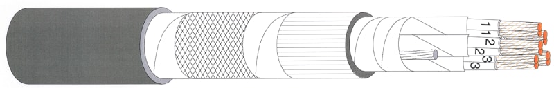 Prysmian RFOU(C) 16P 0.75 mm² Ø23.5 mm Grey Cable (20170934)