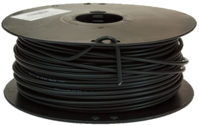 TEXILine HF90 6,0mm² Black 100M