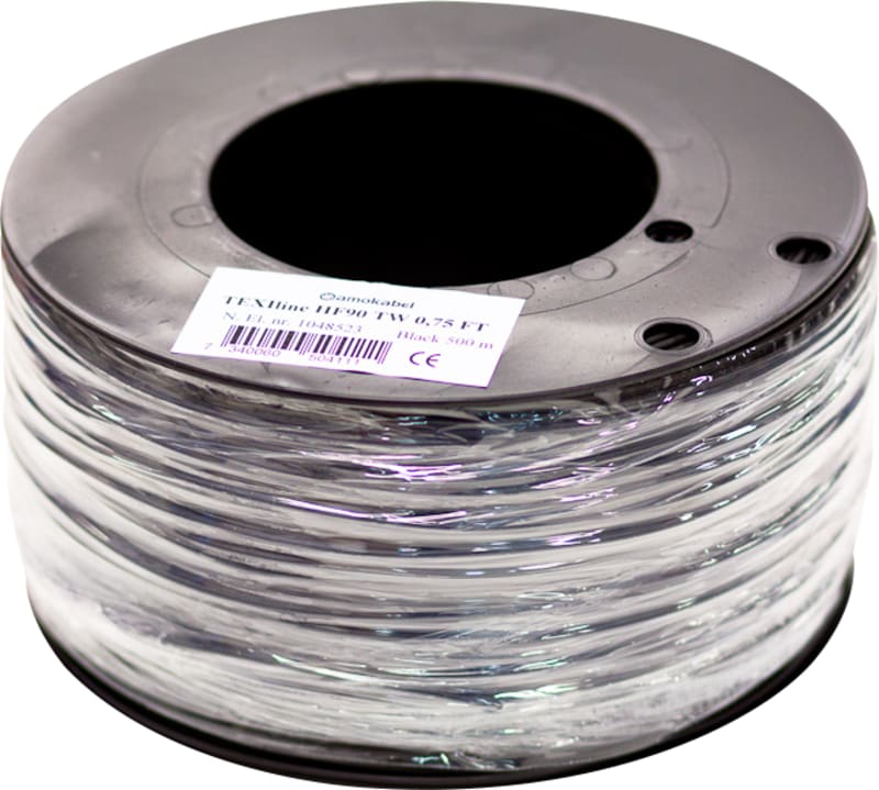 TEXILine TW 0,75mm² Black 500M (000000001000004130)