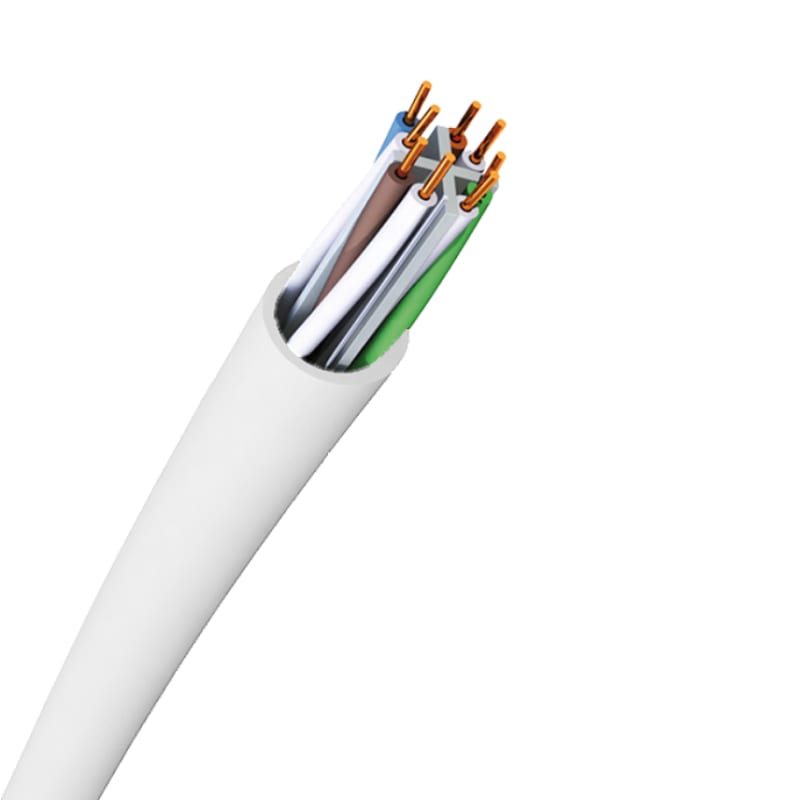 CAT.6 U/UTP LSZH EP 130 White (10590293)