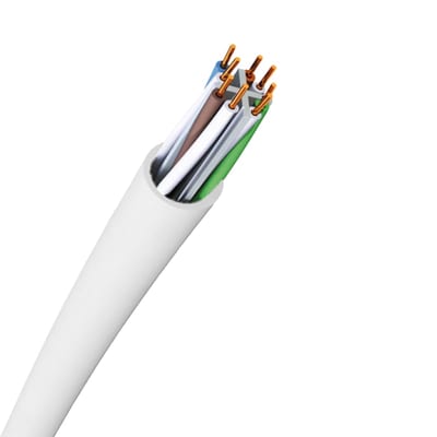 CAT.6 U/UTP LSZH EP 130 White
