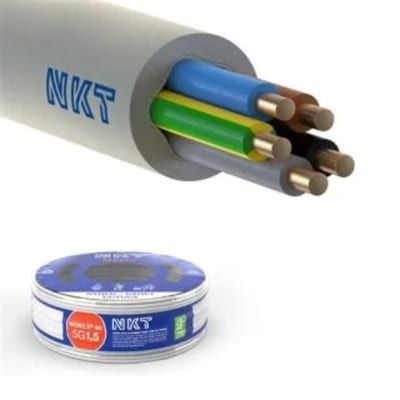 NOIK-LX 90 3G2.5 mm² Halogen-Free Installation Cable, Q500 Drum