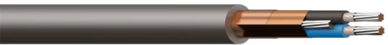 BU(In) 250V 2X2X1,5 S13 Grey (20109517)