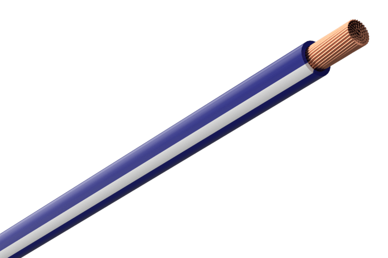 GREENLine HF90 0,5mm² 500V dark blue-white (7340060597861)