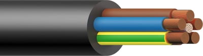 H07RN-F 750V 4G4MM² T500 Black