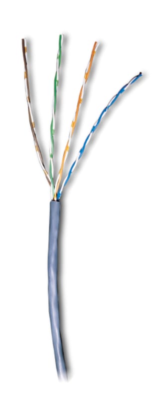 Cable CAT. 5 4P UTP, White S100M (60017521)