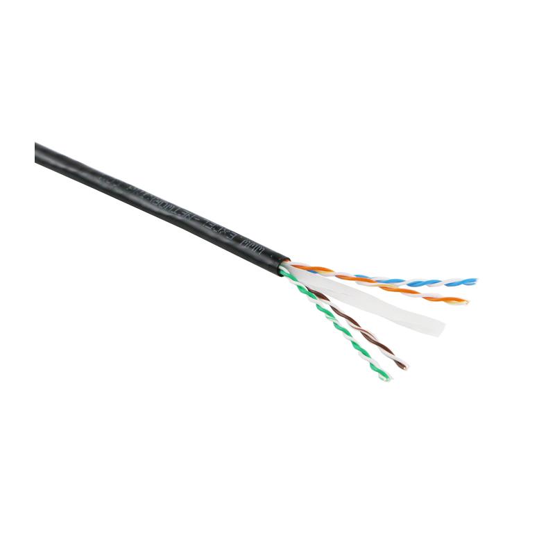 U/UTP CAT6 Outdoor Black (100-100)