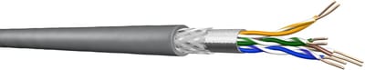 Cable, 4-Pair CAT. 5E, S-FTP,LSOH
