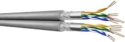 Cable,2X4-Pair CAT. 5E,S-FTP,LSOH