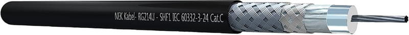 RG 214U Marine SHF1 50OHM Black DNV (1092444)